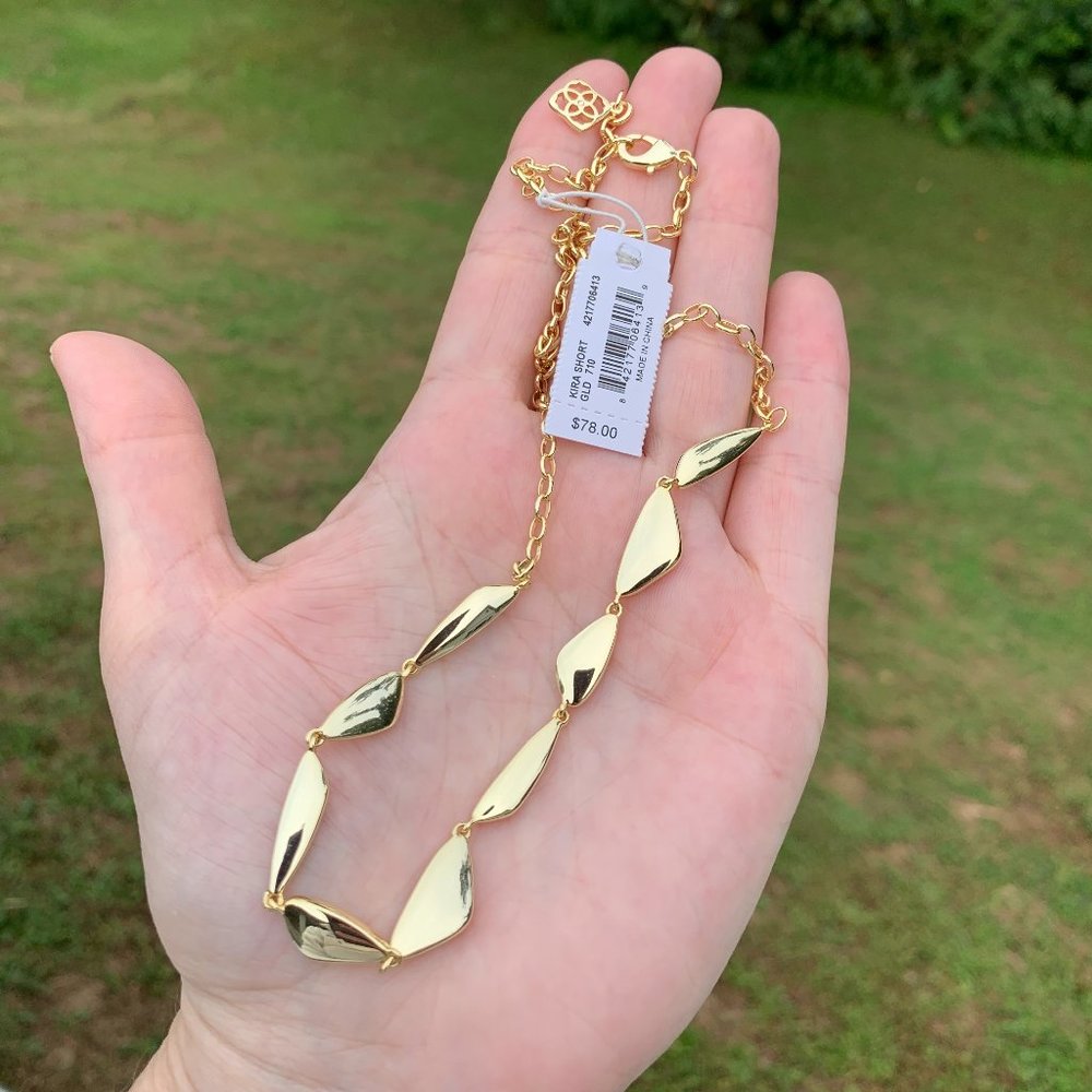 KENDRA SCOTT • Kira Collar Necklace in Gold